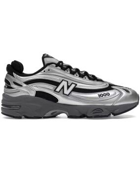 New Balance 1000 Black Metallic Silver NIB
